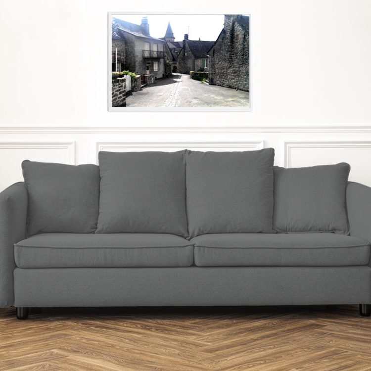 St. Julien aux Bois village in France Framed Wall Art Poster