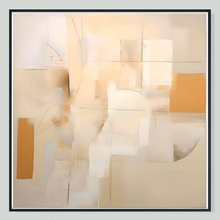 Modern luxury authentic dining room interior design with a blank picture frame